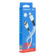 Кабель Borofone BX79 Silicone Type-C – Lightning (1 м · 20W · 2.4A) (White)