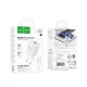 Мережевий зарядний пристрій Hoco C147A USB-A+USB-C (20W · 3A) з кабелем Type-C – Lightning (White)