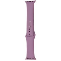 Ремешок для Apple Watch 38/40/41 мм Band Silicone, 2 шт (Black Currant)