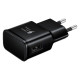Сетевое зарядное устройство Samsung USB-A (5W · 1A) (NO LOGO тех. пак) (Black)
