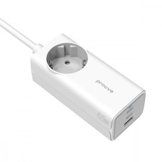 Мережевий фільтр Proove Power Strip PD-02 (65W · USB-A+2xUSB-C) (White)