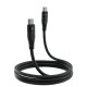 Кабель Proove Soft Silicone Type-C – Type-C (1 м · 60W · 3A) (Black)