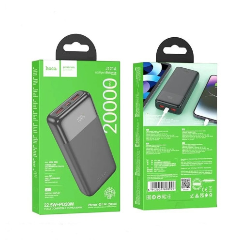 Повербанк Hoco J121A 22.5W PD20W (20000 mAh) (Black)