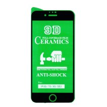 Защитная пленка Ceramic для Apple iPhone 6 (Full Glue) (Black)