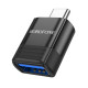 Переходник OTG Borofone BV18 USB-A 3.0 – Type-C (Black)
