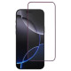 Защитное стекло Color Frame для Apple iPhone 14 Pro (Full Glue) (Purple)