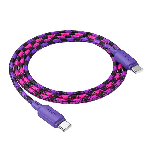 Кабель Hoco X116 Meridian Type-C – Type-C (1 м · 60W · 3A) (Purple)