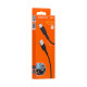Кабель Borofone BX30 Silicone USB-A – Type-C (1 м · 15W · 3A) (Black)