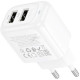 Сетевое зарядное устройство Hoco CS51A 2xUSB-A (12W · 2.4A) (White)