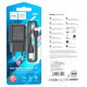 Сетевое зарядное устройство Hoco C96A USB-A (10.5W · 2.1A) с кабелем USB-A – Lightning (Black)