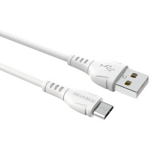Кабель Borofone BX51 USB-A – Micro-USB (1 м · 12W · 2.4A) (White)