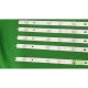 Пряма підсвітка для телевізора Doffler 43″ 43UX10S (5 планок по 848 мм, 10 LED, лінза 14,5 мм, 3 В)