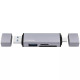 Картридер Proove Arc Link 3in1 silver
