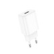 Сетевое зарядное устройство Hoco C134A USB-A (12W · 2.4A) (White)