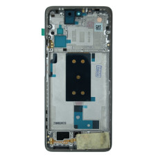Дисплей для Xiaomi 11T с тачскрином в рамке (Silver) (Original PRC)