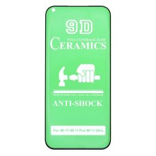 Захисна плівка Ceramic для Xiaomi Mi 11 (Full Glue) (Black)