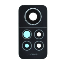 Стекло камеры для Xiaomi Redmi Note 12 Pro (4G) в рамке (Graphite gray) (Original)