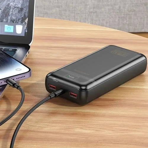 Повербанк Borofone BJ52A Power 22.5W PD20W (20000 mAh) (Black)