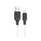 Кабель Hoco X90 Cool silicone USB-A – Micro-USB (1 м · 12W · 2.4A) (White)
