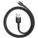 Кабель Baseus Cafule USB-A – Lightning (2 м · 12W · 1.5A) (CALKLF-CG1) (Black/Gray)