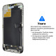 Дисплей для iPhone 12 Pro Max з тачскріном в рамці (Black) (OLED Soft) (Без помилки)