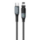 Кабель Hoco U100 Type-C – Lightning (1.2 м · 20W · 2.4A) (Black)