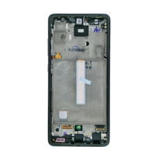Дисплей для Samsung A528 Galaxy A52s (5G) (2021) с тачскрином в рамке (Black) (Original)