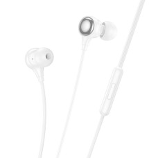 Наушники Hoco M116 Lightning 1.2 м white