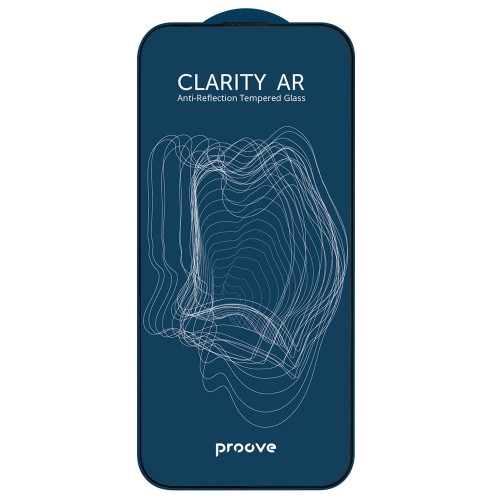 Защитное стекло Proove Clarity AR для Apple iPhone 15 Pro Max (Black)