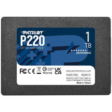 SSD-накопитель Patriot P220 1TB 2.5 SATA III (Black)