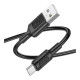 Кабель Borofone BX111 USB-A – Type-C (1 м · 15W · 3A) (Black)