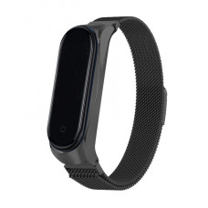 Ремінець для Xiaomi Mi Band 3/4 Milanese Loop (Black)