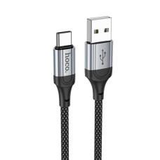 Кабель Hoco X102 USB-A – Type-C (1 м · 15W · 3A) (Black)