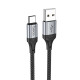 Кабель Hoco X102 USB-A – Type-C (1 м · 15W · 3A) (Black)