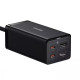 Сетевое зарядное устройство Baseus GaN5 Pro USB-A+2xUSB-C+HDMI (67W · 5A) с кабелем Type-C – Type-C 100W 5A (CCGP110201) (Black)