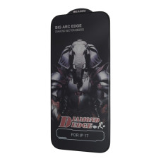 Защитное стекло WEADDU Diamond для Apple iPhone 17 (4D) (Black)