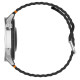 Ремешок универсальный 20 мм Silicone Wavy для Amazfit, Samsung, Huawei (Black)
