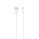Кабель XO NB47 USB-A – Lightning (1 м · 12W · 2.4A) (White)