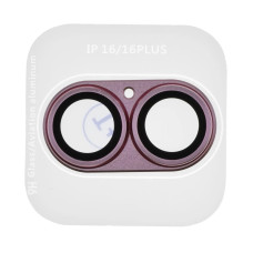 Захисне скло камери KRONOS для Apple iPhone 16 (Full Protect) (Pink)
