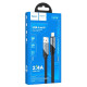 Кабель Hoco U119 USB-A – Lightning (1.2 м · 12W · 2.4A) (Black)
