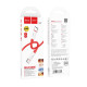 Кабель Hoco X87 Magic silicone Type-C – Type-C (1 м · 60W · 3A) (Red)