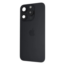 Задняя крышка для iPhone 15 Pro (Black) (Original) со стеклом камеры