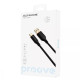 Кабель Proove Jelly Silicone USB-A – Type-C (1 м · 12W · 2.4A) (Black)
