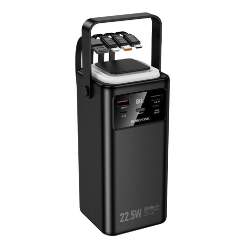 Повербанк Borofone BJ65A High 22.5W+PD20W (50000 mAh) (Black)