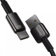 Кабель Baseus Tungsten Gold USB-A – Type-C (2 м · 100W · 5A) (Black)