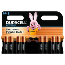 Батарейка Duracell Optimum LR6 AA MX1500 (8шт)