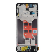 Дисплей для Oppo Reno12 F (5G) з тачскріном в рамці (Black) (Original)