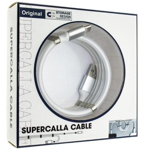 Кабель USB-A – Micro-USB (1 м · 10W · 2.1A) (White)