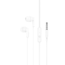 Наушники Hoco M121 3.5мм с микрофоном white