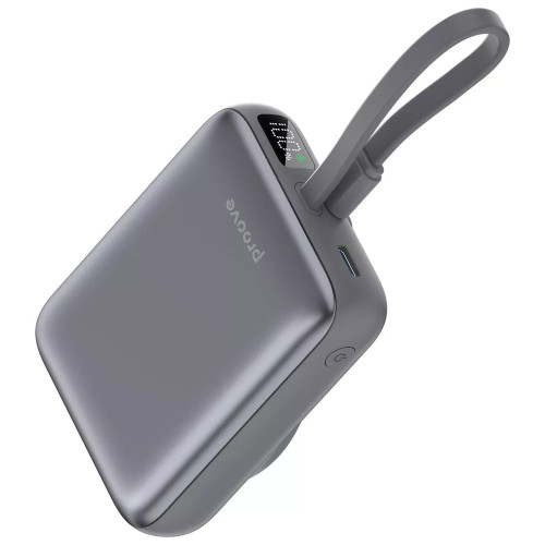Повербанк Proove Neutron Magnetic 22.5W (10000 mAh) (Gray)